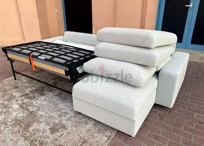 Ikea vimle L shape sofa bed with mattress