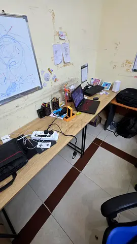 2 Computer tables 300 AED