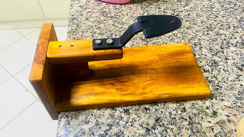 Solid Wood Coconut cutter from safari mall 59