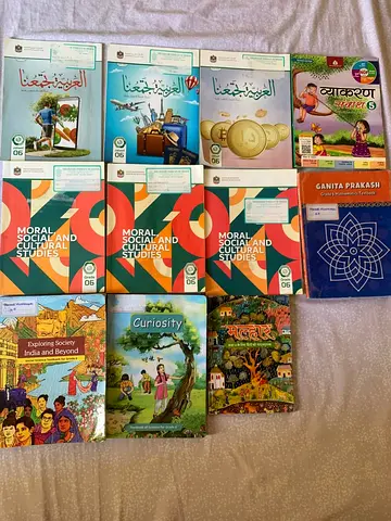 Sharjah indian school grade 6 textbooks for sale