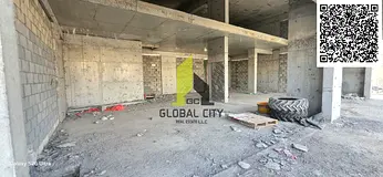 COMMERCIAL SHOPS FOR SALE IN AL AMARA RESIDENCE TOWER D , GROUND PLUS MEZZANINE , SQFT 1,161 , SQM 1