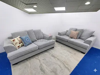 The One Brand light grey 2+2 seater sofa