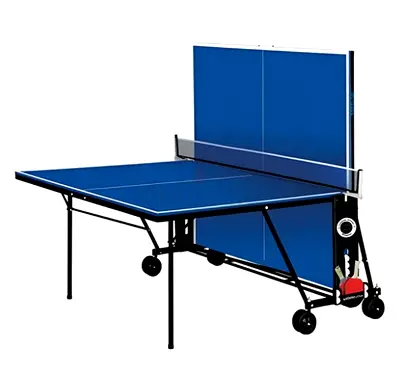 Marshal Fitness MF-1400 Table Tennis Table – 15MM MDF Indoor Ping Pong Table with Folding Design, 4