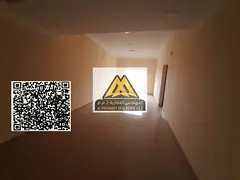 First tenant apartment in Al Jurf 3, Ajman. 1 bedroom + living room + master, 2 bathrooms, balcony,