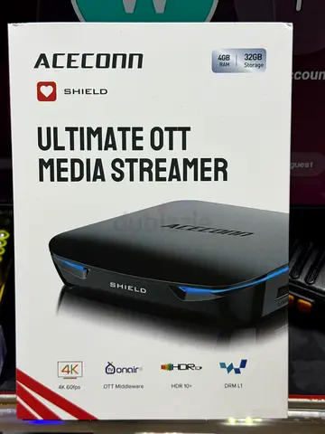 Acecom Shield Ultimate OTT Media Streamer - Sealed Box