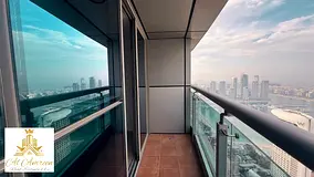 Princess tower | High-Floor 1BR | Princess Tower | partial Sea view