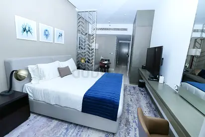 Damac maison prive studio apt in business bay 6000AED/Free bills / Free commission