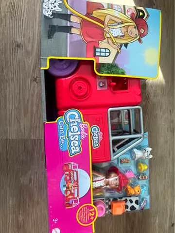 CLEARANCE BRAND NEW BARBIE CHELSEA FIRE TRUCK