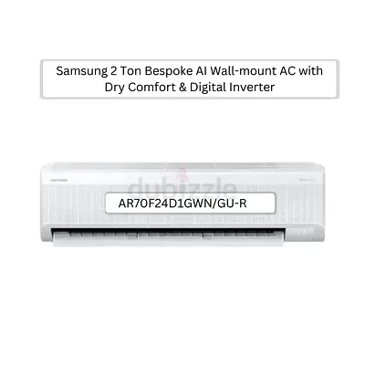 Samsung 2 Ton Inverter Split AC | Free Delivery + Warranty | AR70F24D1GWN/GU-R