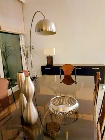 Glass Top Dining Table with Chairs