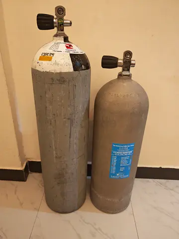 Scuba Aluminium Cylinder / Tank with Valve