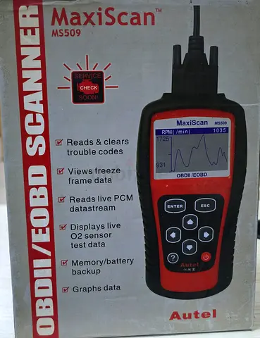 Autel MaxiScan MS509 OBDII/EOBD Car Diagnostic Scanner - Good Condition