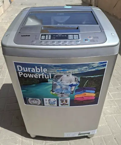 BRAND LG 10KG TOPLOAD WASHING MACHINE, PERFECT WORKING