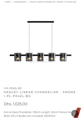 Chandelier for Sale / Hadley linear