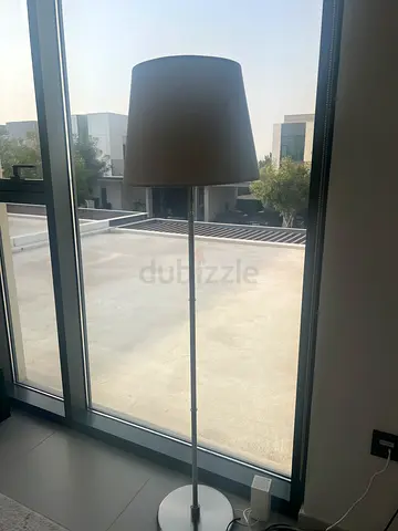 IKEA silver base lamp