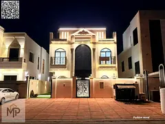 Classic design villa for sale | Ajman | Al Helio 2 area | 5 master bedrooms, majlis, 2 halls, maid&#