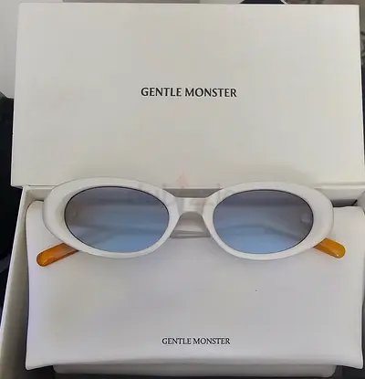 Unwanted Gift - Gentle Monster Bandoneon Sunglasses (White)