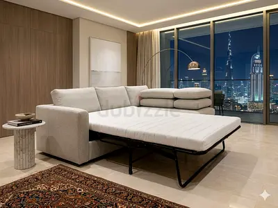 Ikea vimle L shape sofa bed with mattress