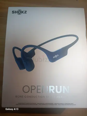 Shokz OpenRun Bone Conduction Headphones (boxed) - Blue