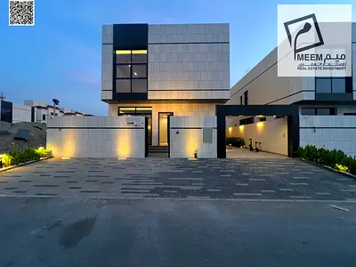 فيلا فاخرة للبيع في الباهية عجمان تشطيب حديث مع رووف
