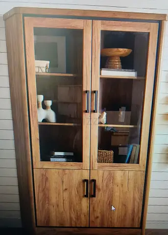Two Door showcase / Cupboard with storage for sale