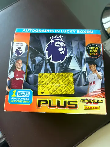 Panini Premier League Plus 2021 Sealed Box - Trading Card/Sticker Pack