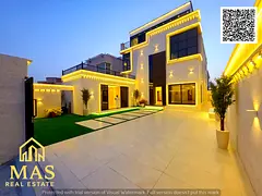 🏡 Luxury Villa for Sale in Al Rawda – Ajman | Second Plot from Sheikh Ammar Street | Central AC