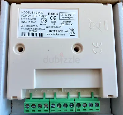 Gent by Honeywell S4-34420 I/O LV Interface (fire alarm module) - used, working