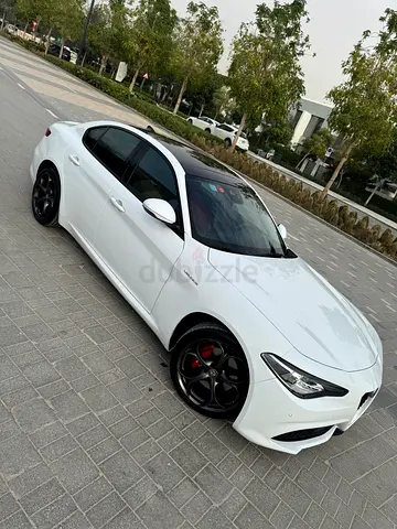 2019 Alfa Romeo Giulia Veloce | White | 35,000 KM | GCC | Immaculate Condition