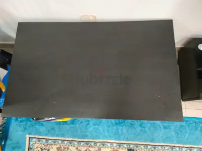 Dark Wood Rectangular Side Table / Coffee Table