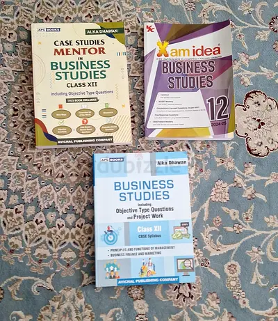 CLASS 12  BUSINESS 3 GUIDES(Xam idea and alka dhawans case stdy mentor+detailed TB with questions)