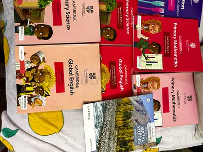 Pakistani School Dubai - Set of Cambridge Primary Textbooks - Good Used Condition