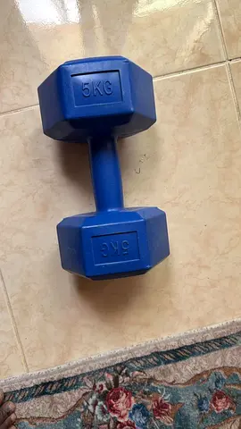 Dumbbells Set for Home Gym-/Blue 5KG x 2