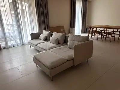 Ikea Soderhim L shape sofa