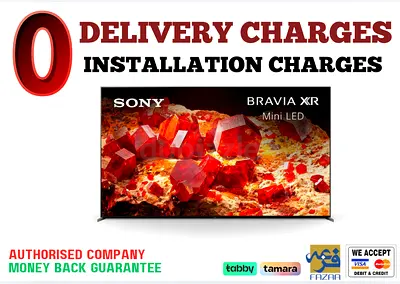 Sony 65 Inch TV Smart Android Mini LED TV -4K/ Brand New/ 1 Year Warranty