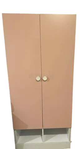 Homebox Vanilla 2 Door 4 Shelves Cupboard