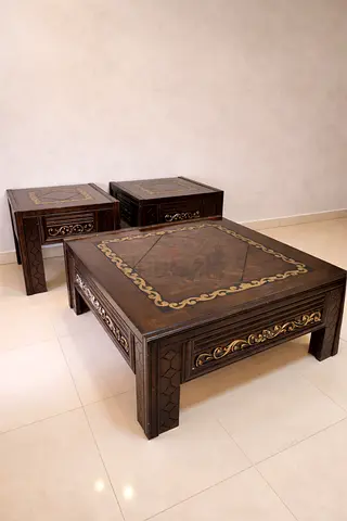Set of 3 Low Coffee Tables . Home R us