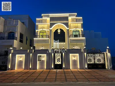 Luxury VIP Villa Freehold Including Fees Bank Financing Up to 80 Percent Neoclassical Design in Al Bahia