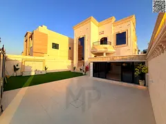 Al Muwaihat villa for sale, first occupancy, residential/commercial, 5 master bedrooms
