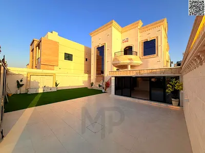 Al Muwaihat villa for sale, first occupancy, residential/commercial, 5 master bedrooms