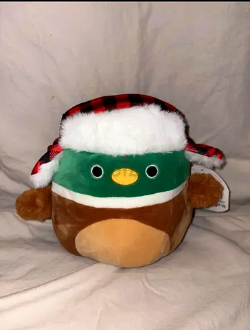 Original Squishmallows 7.5 Avery The Mallard Duck with Hat