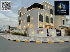 A modern villa, including registration and ownership fees, is available opposite a mosque and direct
