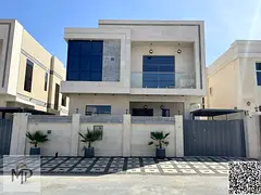 Luxury villa for sale in Al Zahia, elegant design, featuring 5 spacious bedrooms and ultra-luxurious