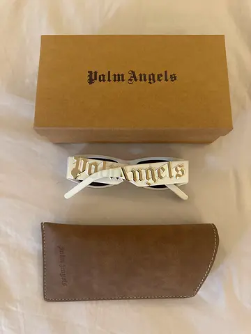 Palm angels white sunglasses master copy