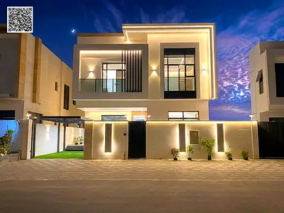 Luxury villa with rooftop and swimming pool, price includes registration and ownership fees, located on the main street, ready to move in, in one of A