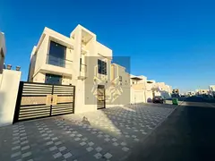 Luxury villa for sale in Al Zahya, Ajman, featuring modern design, spacious layout, and premium fini