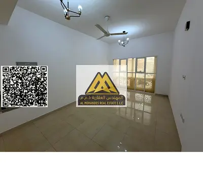 شقة غرفة وصالة في المويهات 3 عجمان حمامين وصالة منفصلة تكييف مركزي موقع مميز قرب المدارس وشارع محمد بن زايد 32000 درهم 4 دفعاتجداا فرصة مم
