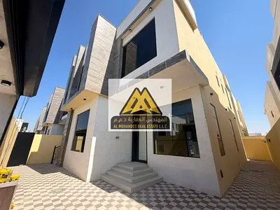 Villa for Sale in Al Yasmeen, Ajman | Personal Construction | 5 Bedrooms + Majlis & Living Room | 8 Bathrooms | Private Parking | 3,900 sq. ft.