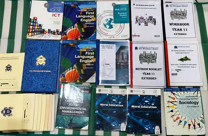 10th-11th grade school textbooks in great condition.