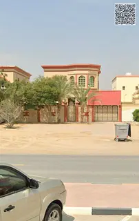 Residential/commercial villa for rent in Al Rawda 2, Ajman. Two floors, 5 rooms, living room, majlis